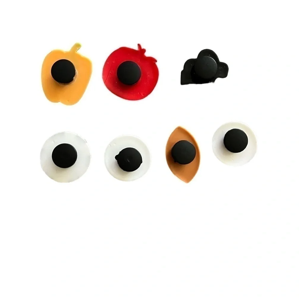 Jibbitz - knockoffs (set of 8) Food / Sports (Boys / Girls)